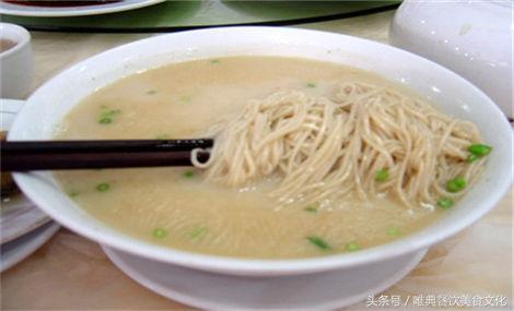 唯典餐饮美食文化教您做——东台鱼汤面