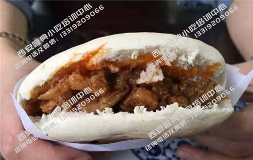 岐山臊子肉夹馍 岐山臊子肉夹馍