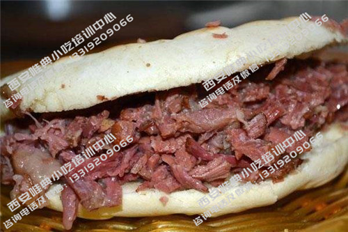 腊牛肉夹馍培训